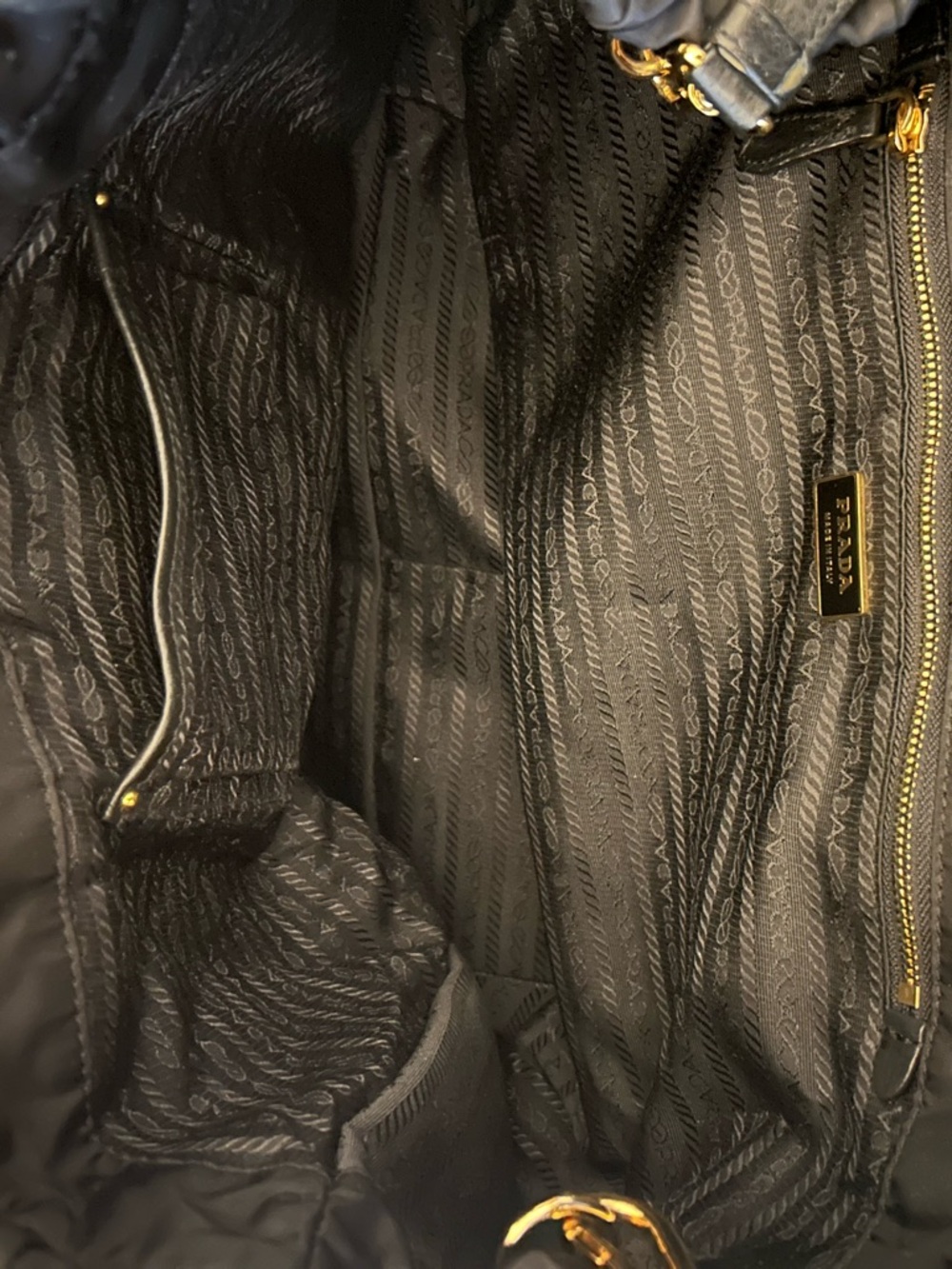 Prada Quilted Tessuto Nylon Tote - Picture 4 of 6